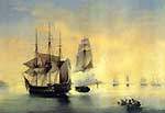 А. Боголюбов. Захват куттером Меркурий шведского фрегата Венус 21 мая 1789г.